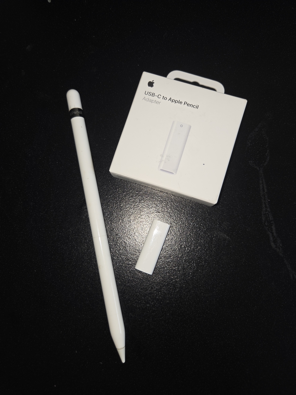 Apple Pencil (White) with USB-C Adapter - Apple